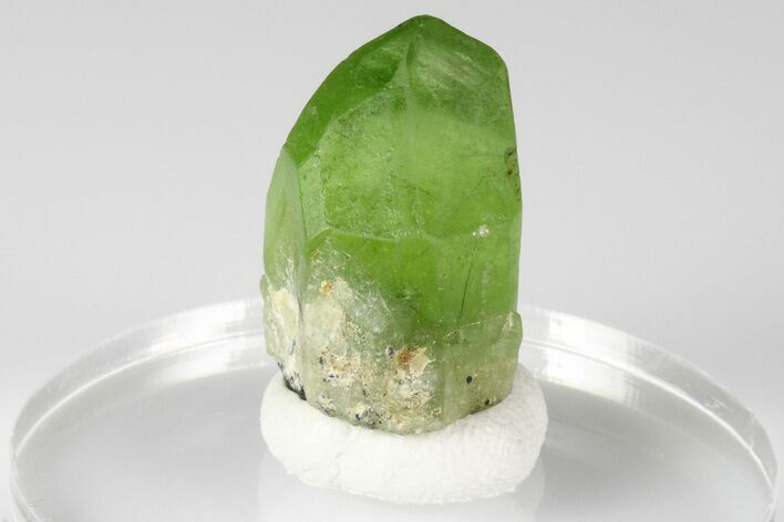 Green Olivine Peridot Crystal - Pakistan #185278
